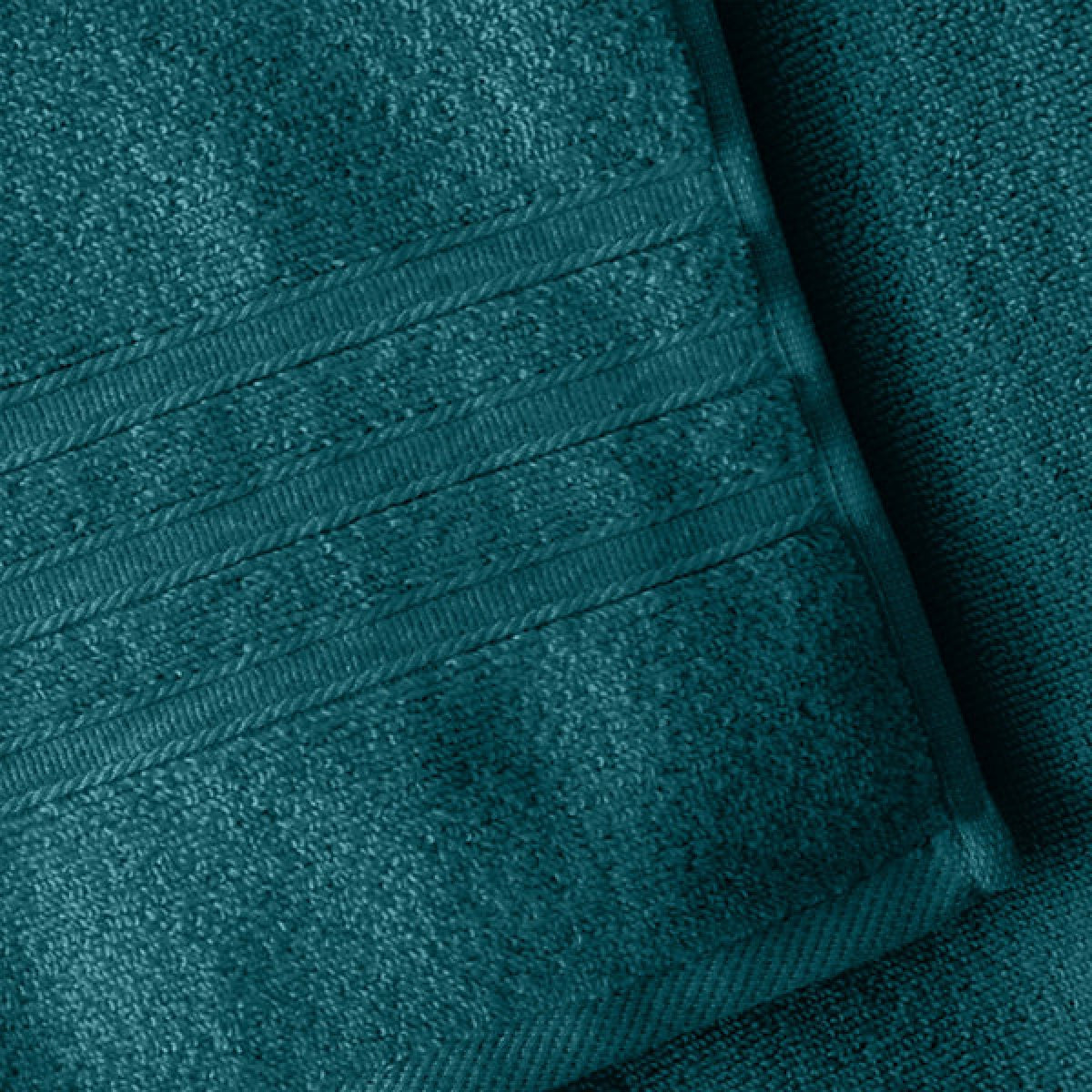 Catherine Lansfield Zero Twist Cotton Bath Sheet Teal Green