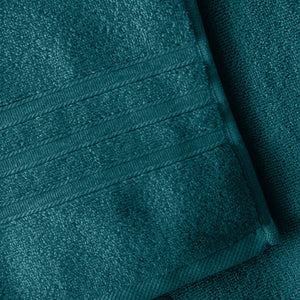 Catherine Lansfield Zero Twist Cotton Bath Sheet Teal Green