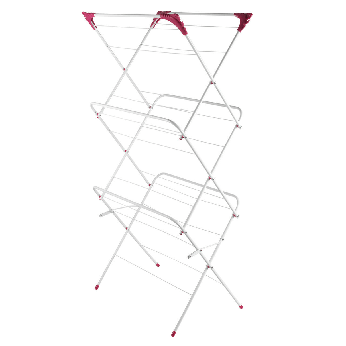 Kleeneze Foldable 3 Tier Clothes Airer - CLEANING CLOTHES AIRER - Beattys of Loughrea