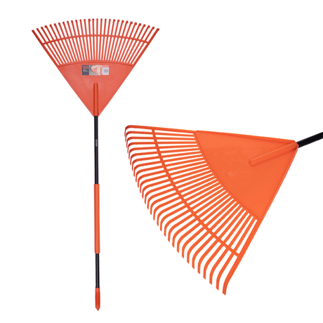 Black & Decker Poly Fan Rake - HOE/RAKE/HANDLE/HANDTOOL - Beattys of Loughrea