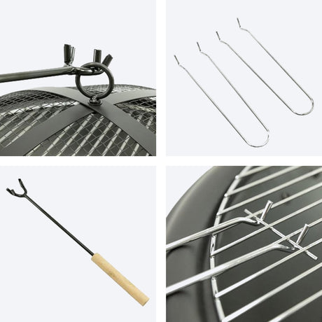 BBQ Collection Fire Bowl 75.5 x 58.5cm - FIREPIT, GARDEN HEATER - Beattys of Loughrea