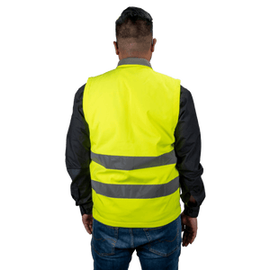 Dunlop Hi-Vis Soft Shell Bodywarmer Size XXL - JACKET/ BODYWARMER - Beattys of Loughrea
