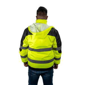 Dunlop Hi-Vis Safety Jacket Size XXL - JACKET/ BODYWARMER - Beattys of Loughrea