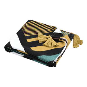 Birmingham Multi - Colour Throw 125 x 150cm - THROWS/BLANKETS - Beattys of Loughrea