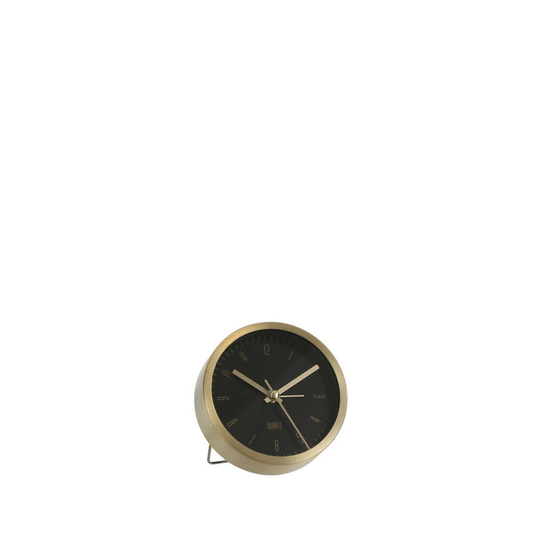 Bonn Table Clock 9cm Black - CLOCKS - Beattys of Loughrea