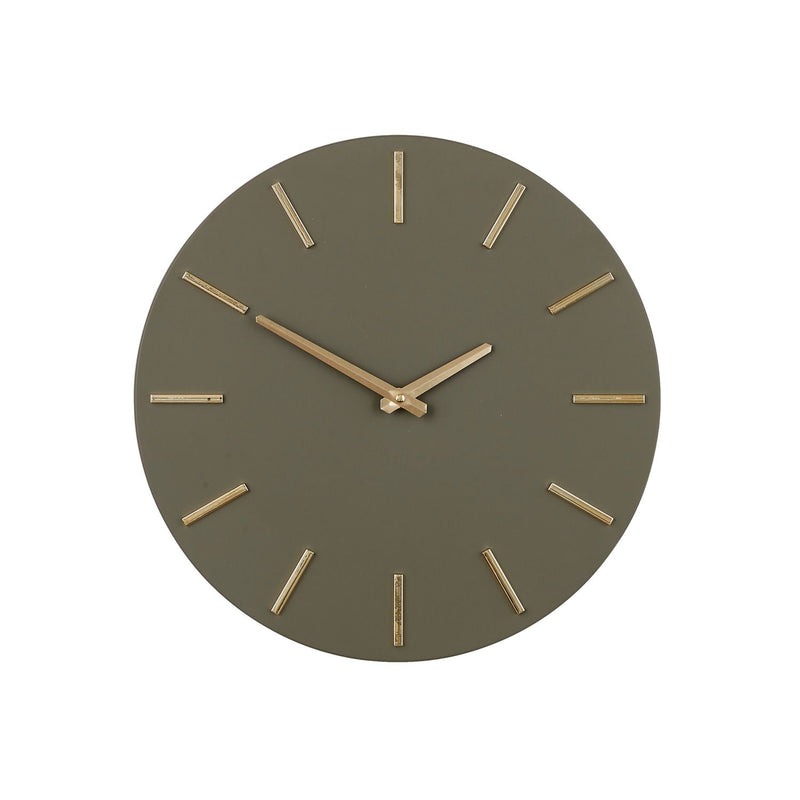 Brixen Wall Clock Dark Green 35.5cm - Beattys of Loughrea | www.beattys.ie