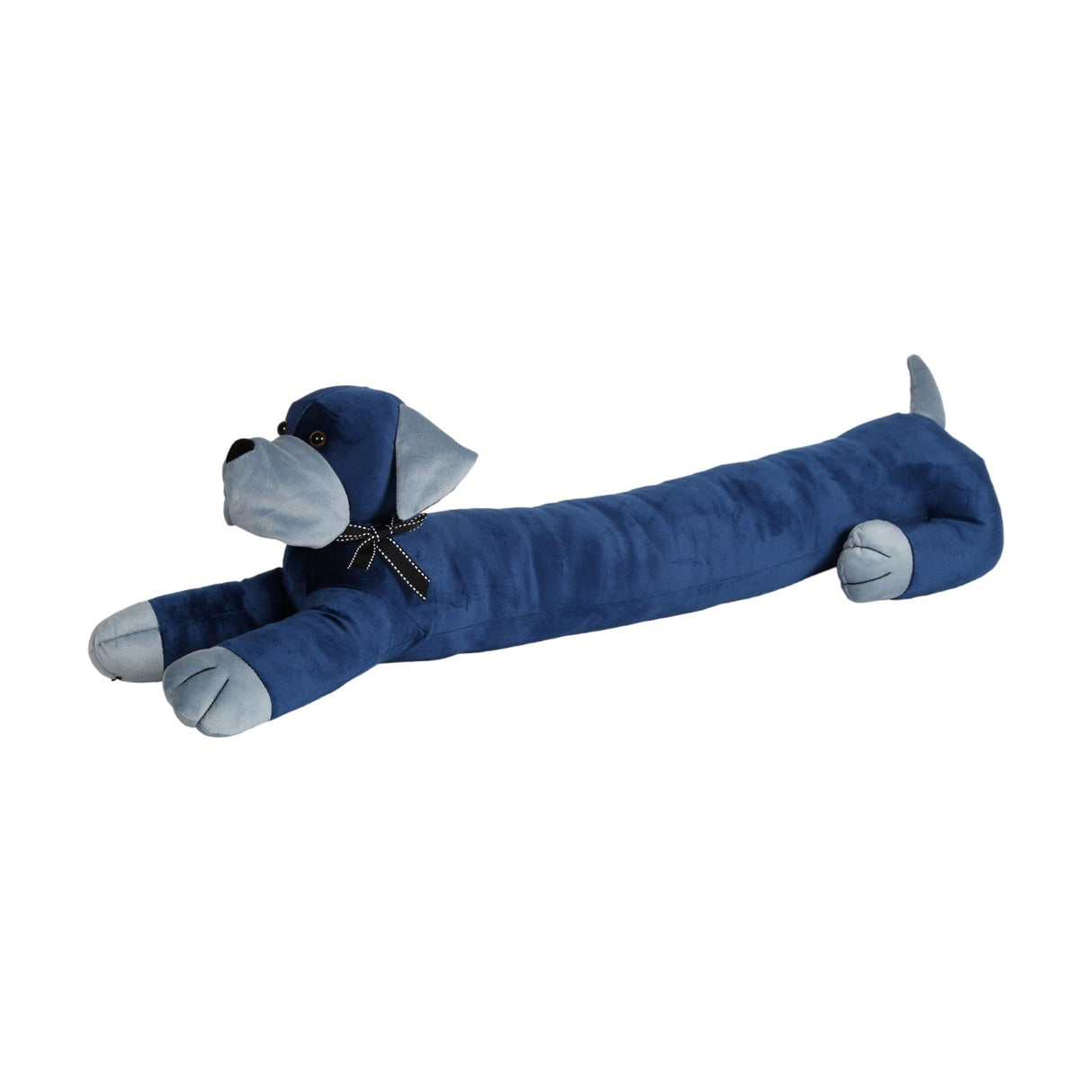 Dog Draught Excluder Blue 76x21cm