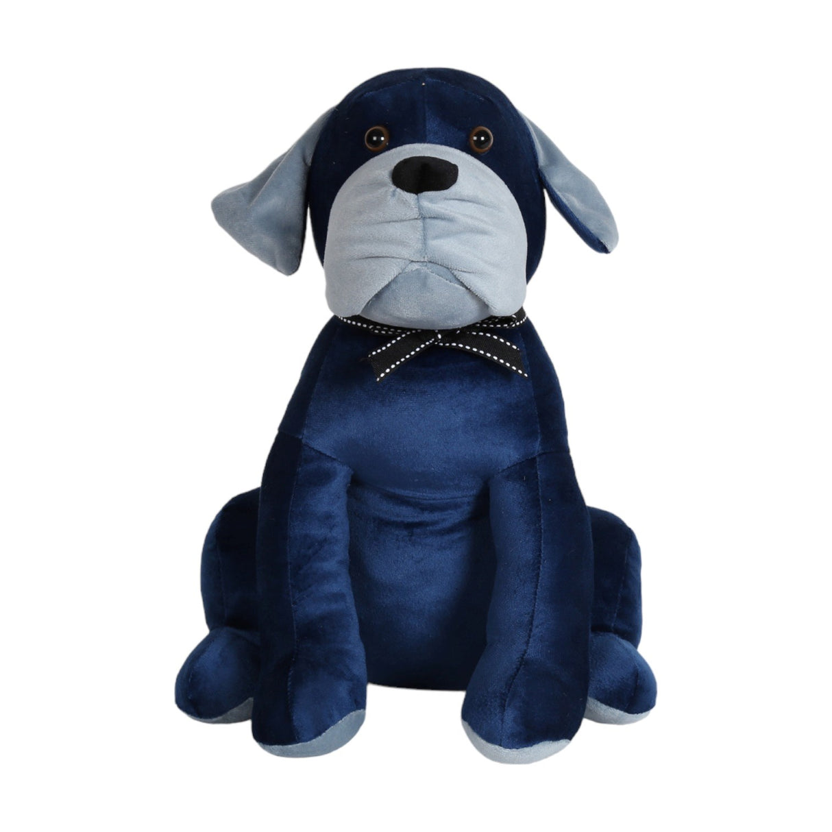 Dog Door Stop Blue 21x33cm