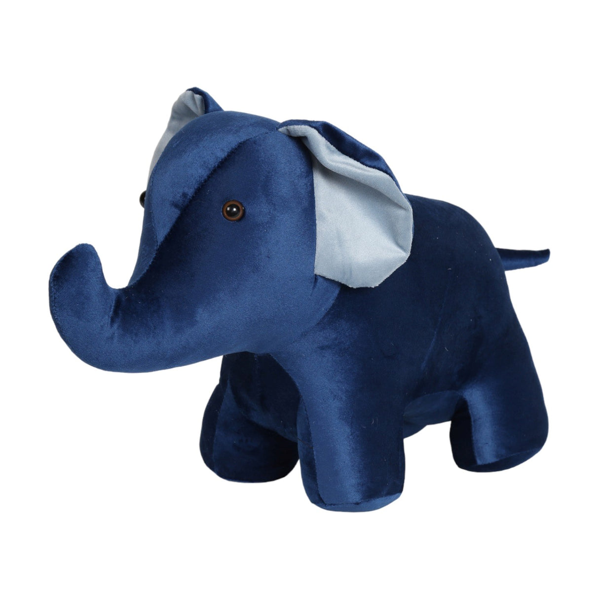 Elephant Door Stop Blue 43x27cm