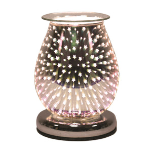 Oval 3D Electric Wax Melter - Shooting Star