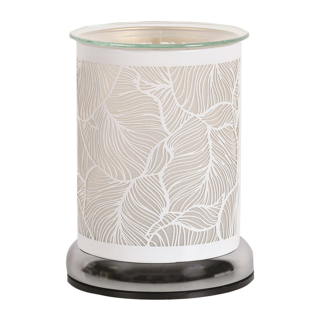 Electric Wax Melter Touch - White Botanicals 17cm - Beattys of Loughrea | www.beattys.ie