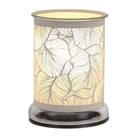 Electric Wax Melter Touch - White Botanicals 17cm - Beattys of Loughrea | www.beattys.ie