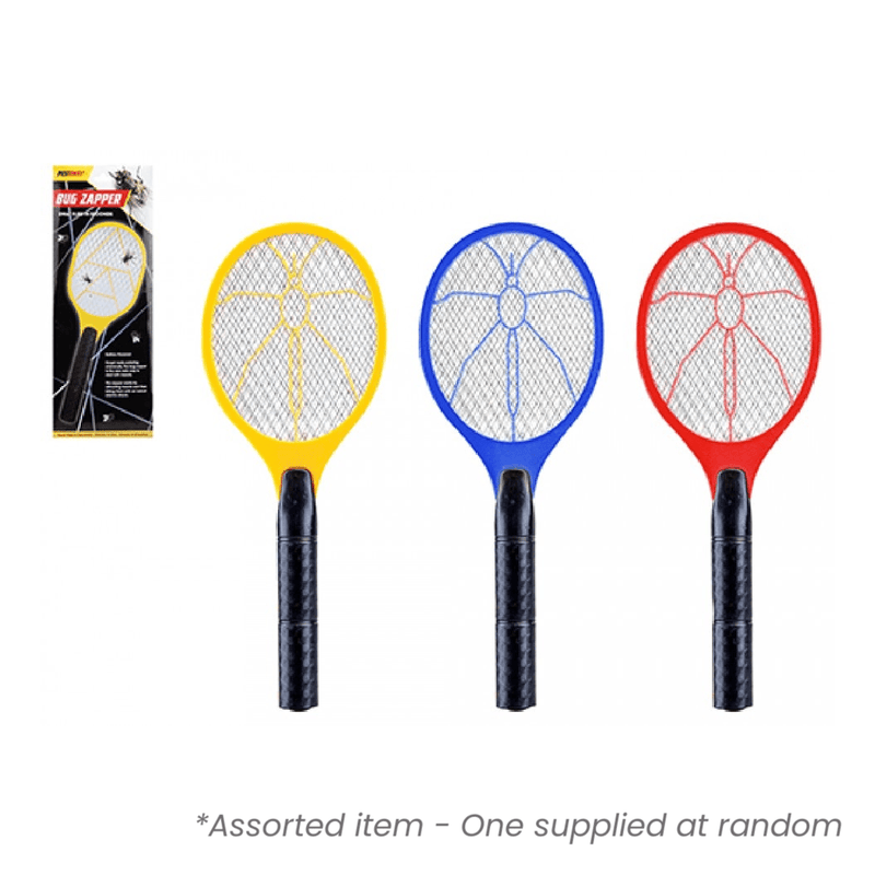 Electronic Bug Zapper Racket Assorted - One Supplied* - VERMIN BAIT/TRAP/FLY SPRAY - Beattys of Loughrea