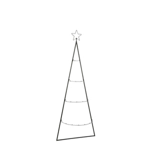 Metal Wall Rack for Decorations L50 x H131cm Black - XMAS ACCESSORIES - Beattys of Loughrea