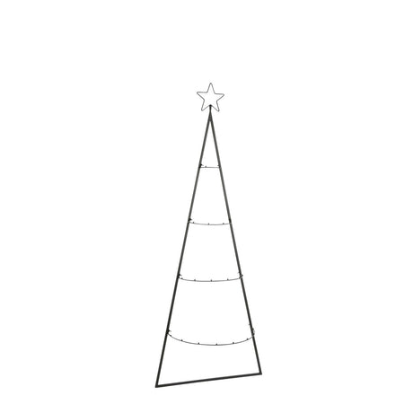 Metal Wall Rack for Decorations L50 x H131cm Black - XMAS ACCESSORIES - Beattys of Loughrea