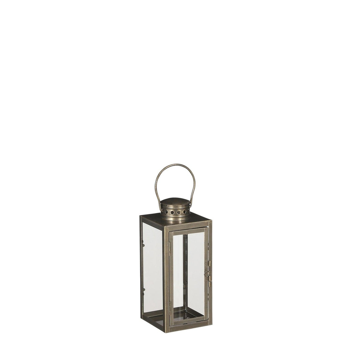 Arzilla Gold Lantern 23.5cm - CANDLE HOLDERS / Lanterns - Beattys of Loughrea