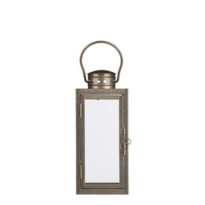 Arzilla Gold Lantern 23.5cm - CANDLE HOLDERS / Lanterns - Beattys of Loughrea