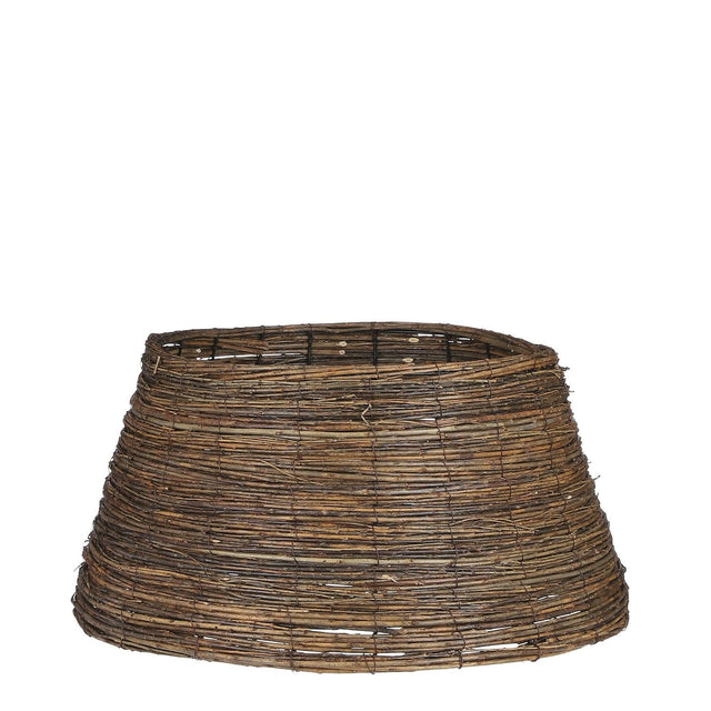 Willow Branches Brown Christmas Tree Skirt 26 x 55cm - XMAS TREE STANDS / BAGS / SKIRTS - Beattys of Loughrea