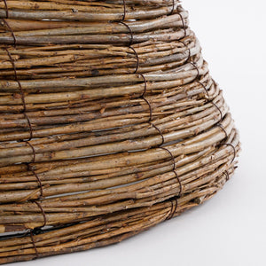 Willow Branches Brown Christmas Tree Skirt 26 x 55cm - XMAS TREE STANDS / BAGS / SKIRTS - Beattys of Loughrea