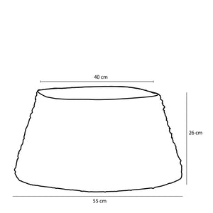 Willow Branches Brown Christmas Tree Skirt 26 x 55cm - XMAS TREE STANDS / BAGS / SKIRTS - Beattys of Loughrea