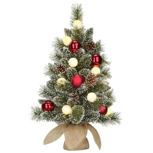 Kaprun Christmas Tree with 10 LED Battery Operated with timer 60cm (2ft) - Beattys of Loughrea | www.beattys.ie