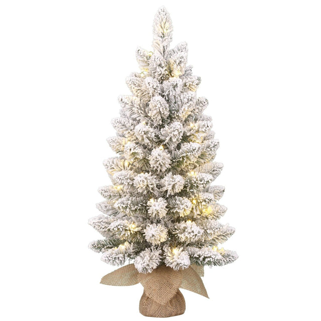 Gerlos Pre - Lit Christmas Tree with 30 LED Battery Operated with Timer 75cm - XMAS TREE PRELIT & POPUP - Beattys of Loughrea
