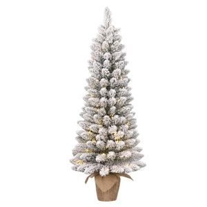 Gerlos Pre-Lit Christmas Tree with 60 LED Battery Operated with Timer 120cm (4ft) - Beattys of Loughrea | www.beattys.ie