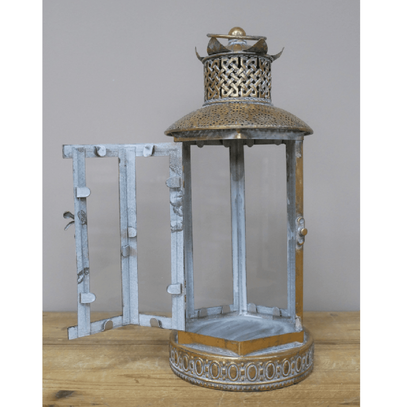 Ornate Lantern 40cm - CANDLE HOLDERS / Lanterns - Beattys of Loughrea