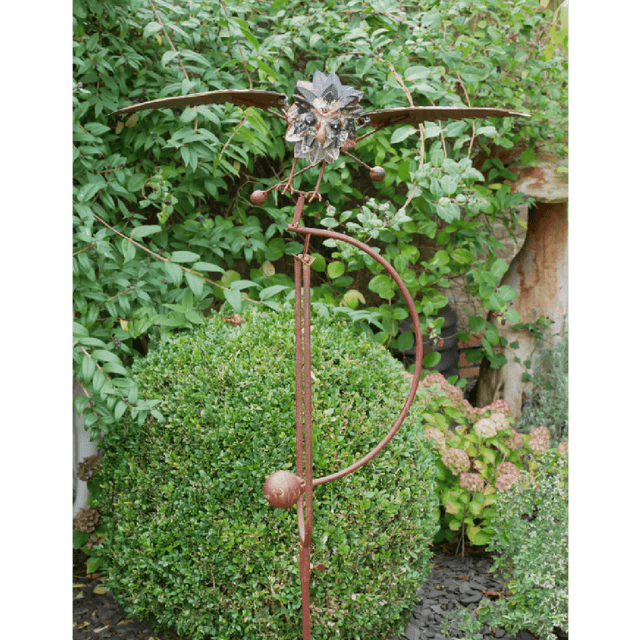 Balancing Owl on Stake Garden Decoration 120cm - GARDEN ORNAMENTS INCL SOLAR - Beattys of Loughrea