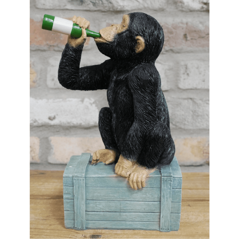 Drunken Monkey Ornament 29cm - WALL MIRRORS - Beattys of Loughrea
