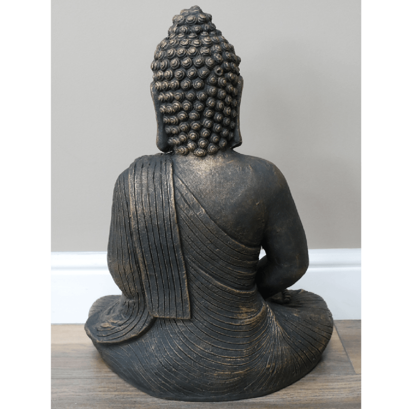Buddha Figurine 52cm - GARDEN ORNAMENTS INCL SOLAR - Beattys of Loughrea