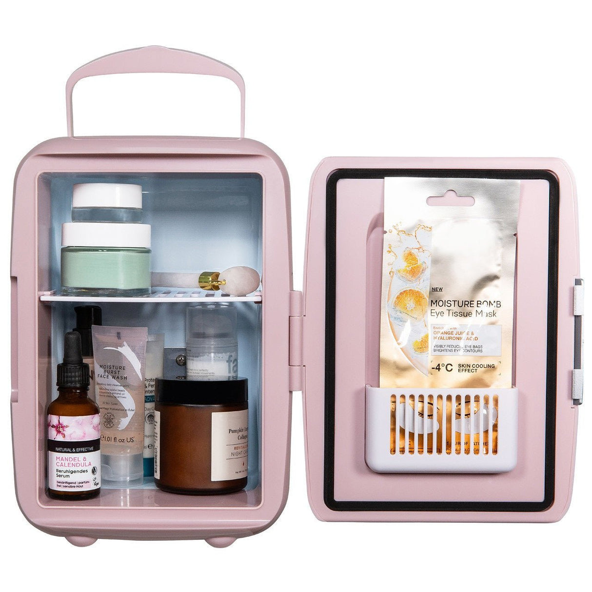 Russell Hobbs 4L Portable Mini Cooler & Warmer Pink RH4CLR1001P - FRIDGE PORTABLE/ CAMPING - Beattys of Loughrea