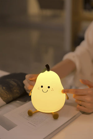 Pepe The Pear - Lumi Buddy Nightlight RGB - NIGHT LIGHT PLUG IN - Beattys of Loughrea