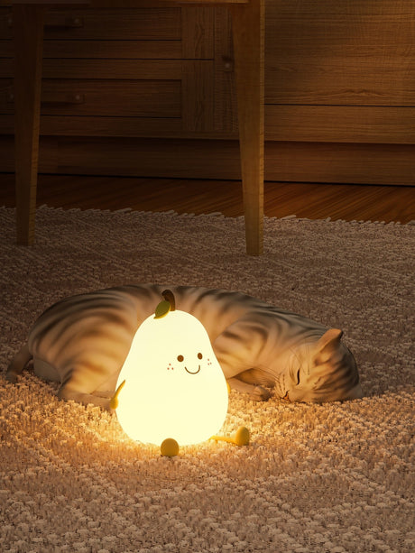 Pepe The Pear - Lumi Buddy Nightlight RGB - NIGHT LIGHT PLUG IN - Beattys of Loughrea
