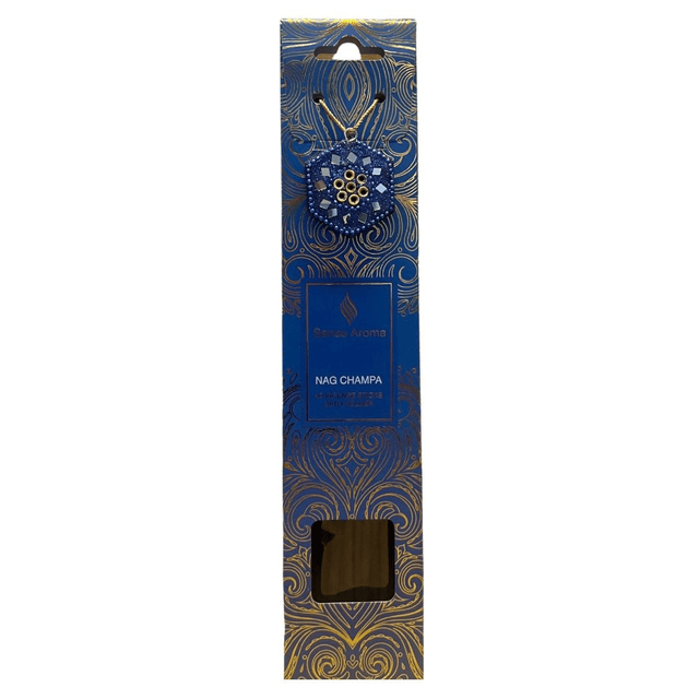 Nag Champa Incense Sticks 40pcs with Holder B - POT POURRI/AROMATHERAPY/OILS/DIFFUSER - Beattys of Loughrea