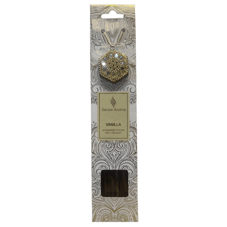 Vanilla Incense Sticks 40pcs with Holder A - POT POURRI/AROMATHERAPY/OILS/DIFFUSER - Beattys of Loughrea