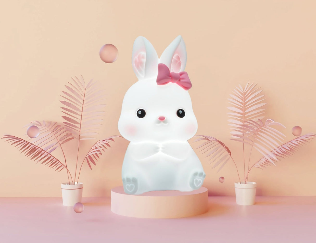 Cookie The Rabbit - Lumi Buddy Nightlight - NIGHT LIGHT PLUG IN - Beattys of Loughrea