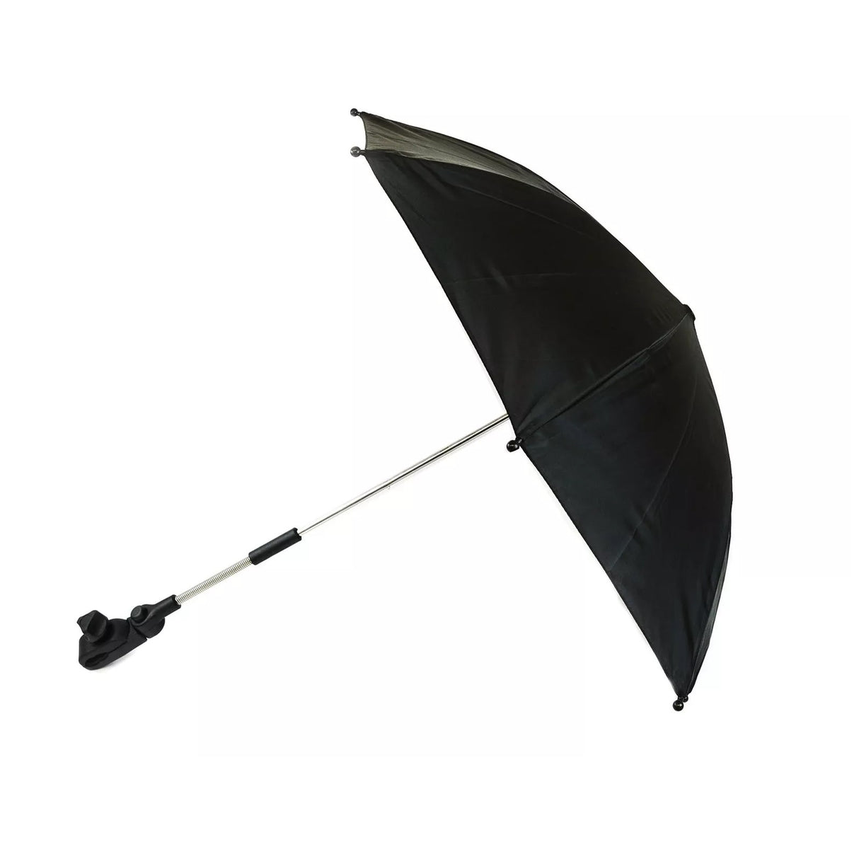 First Steps Black Universal UV Sunshade Pram Parasol - GENERAL - BLANKETS /BAGS/SAFETY FIRST - Beattys of Loughrea
