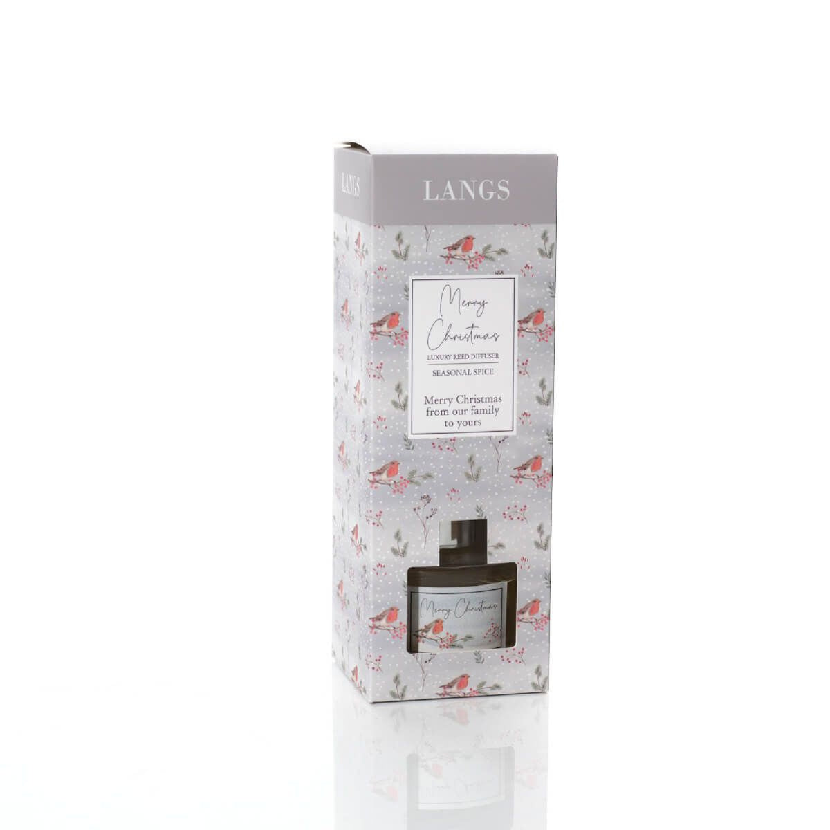 R13 XMAS DIFFUSER MERRY XMAS ROBIN SEASONAL SPICE 100ML 2XM117