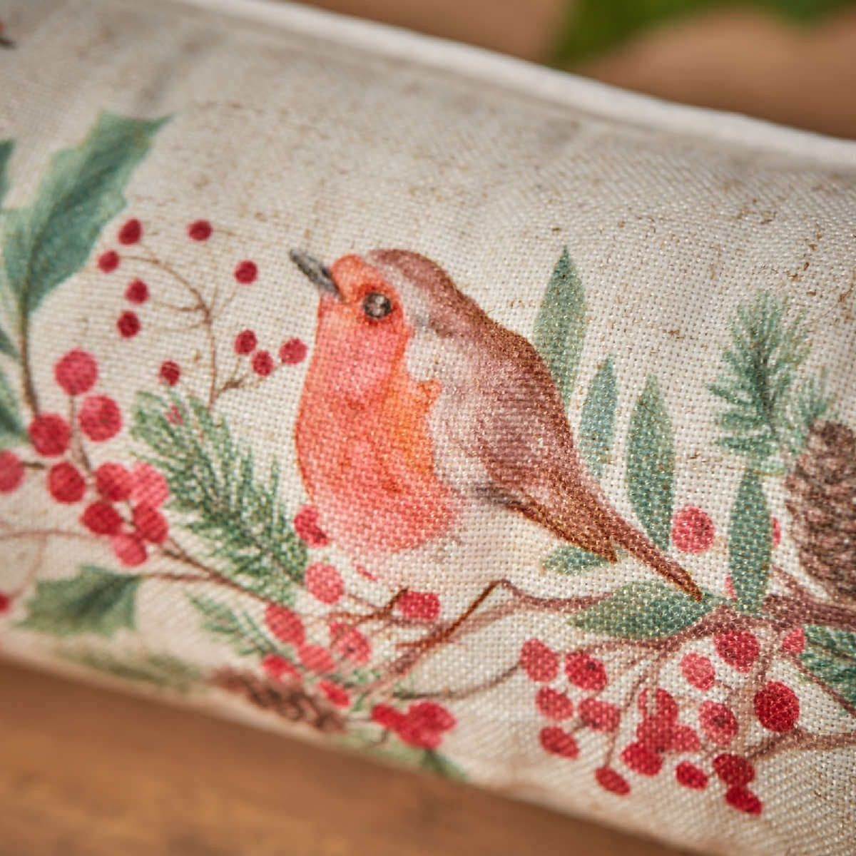 R13 FESTIVE ROBIN DRAUGHT EXCLUDER 4XA252