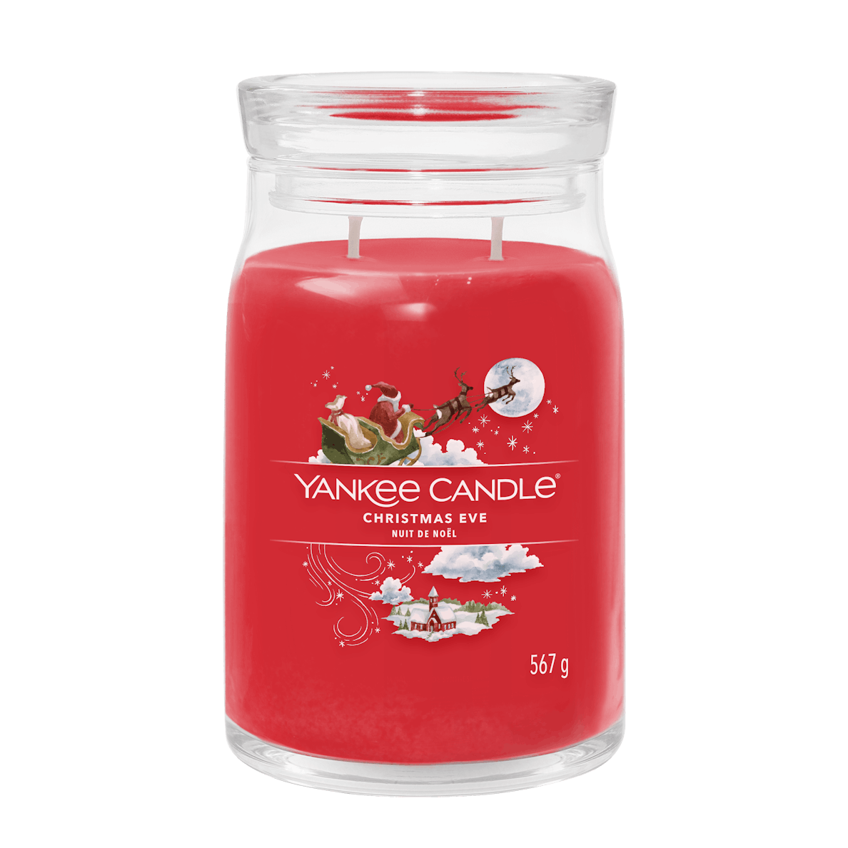 Christmas Eve Signature Large Jar Yankee Candle 567g - CANDLES - Beattys of Loughrea