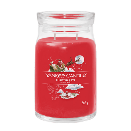 Christmas Eve Signature Large Jar Yankee Candle 567g - CANDLES - Beattys of Loughrea