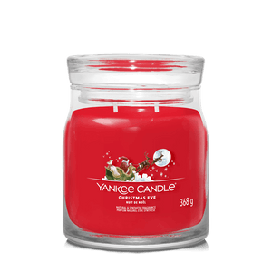 Christmas Eve Signature Medium Jar Yankee Candle 368g - CANDLES - Beattys of Loughrea