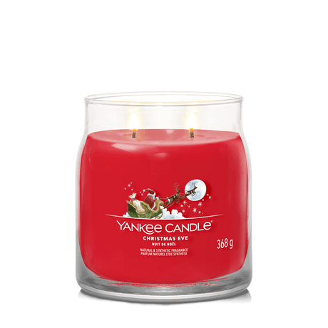 Christmas Eve Signature Medium Jar Yankee Candle 368g - CANDLES - Beattys of Loughrea
