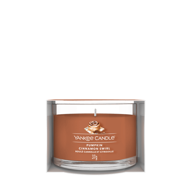Signature Votive Pumpkin Cinnamon Swirl Yankee Candle - CANDLES - Beattys of Loughrea
