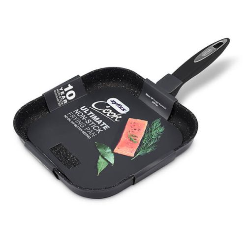 Zyliss Cook Ultimate Non-Stick Grill Pan 26cm - FRYPAN/WOK/SKILLET - Beattys of Loughrea