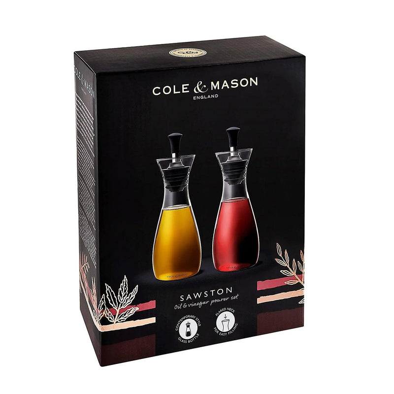 Cole & Mason Oil and Vinegar Classic Pour Bottle Gift Set - GENERAL LOOSE WARE - Beattys of Loughrea