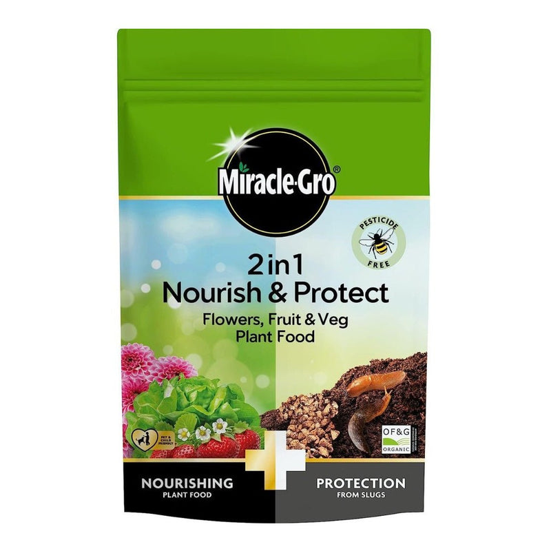 Miracle-Gro 2 in 1 Nourish and Protect Plant Food 2kg - FERTILISER GRANULAR/SOLUBLE/LIQ - Beattys of Loughrea