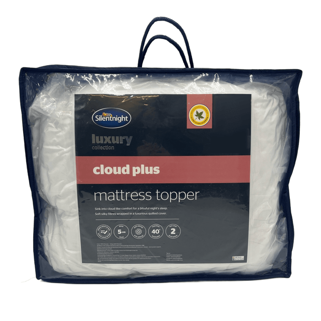 Silentnight Luxury Collection Cloud Plus Mattress Topper Kingsize - SHEETS/VALANCE/MATTRESS COVER - Beattys of Loughrea