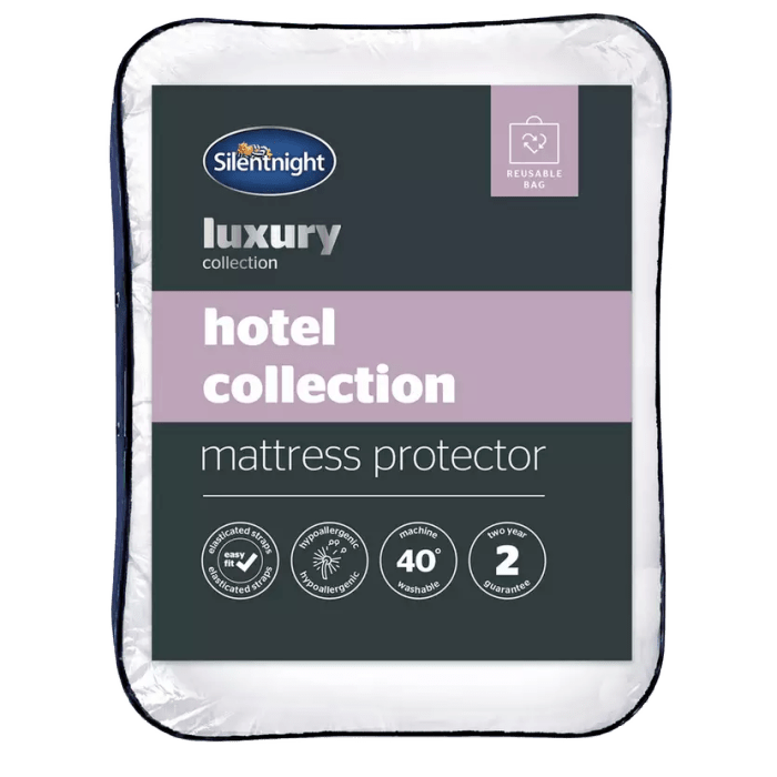 Silentnight Luxury Hotel Collection Mattress Protector Superking - SHEETS/VALANCE/MATTRESS COVER - Beattys of Loughrea